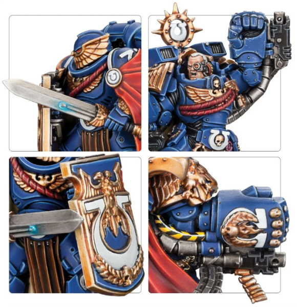 Ultramarines: Marneus Calgar with Victrix Honour Guard