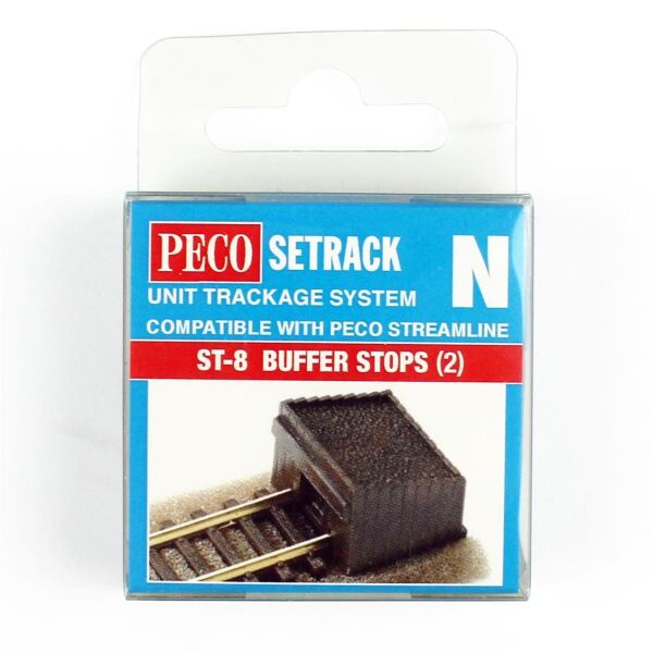 Peco ST-8 Code 80 1/160 Ölçek, Ray Sonu Tamponu, 2 Adet