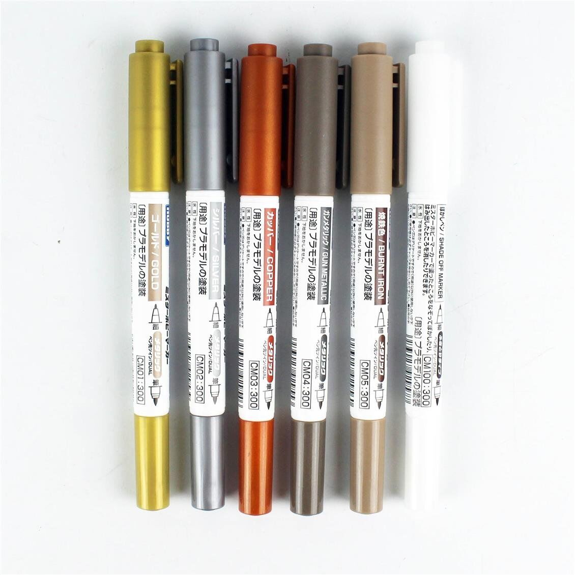 Mr.Hobby CMS-01 5 Renk ve CM100 Marker Detaylandırma Kalemi Seti