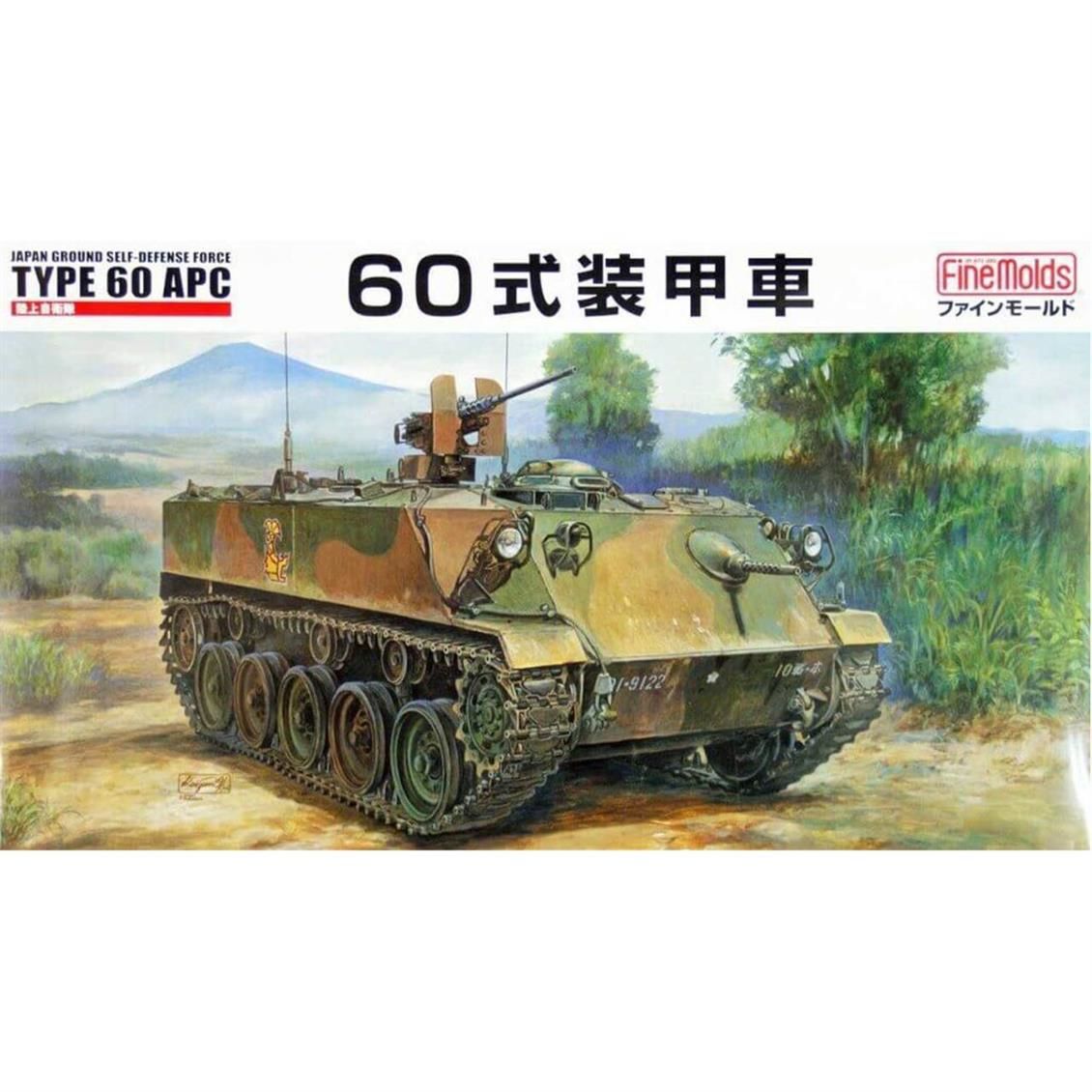 FineMolds Fm40 1/35 Ölçek, JGSDF Type 60 Apc