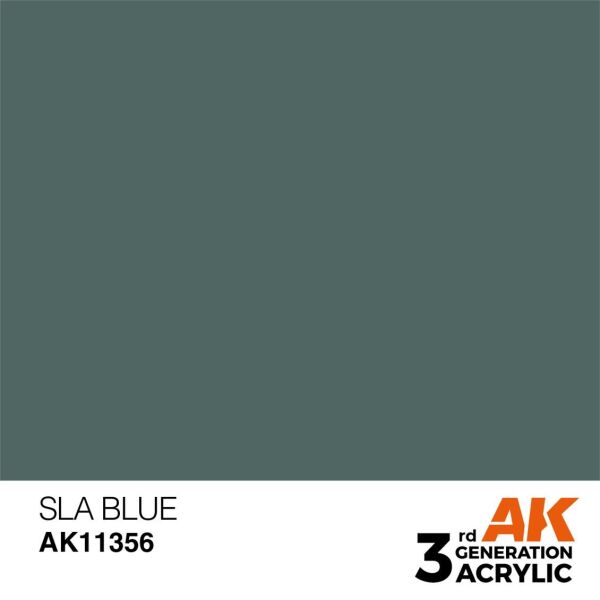 AK 11356 17 ml. SLA Blue, AFV Serisi 3GEN Akrilik Model Boyası