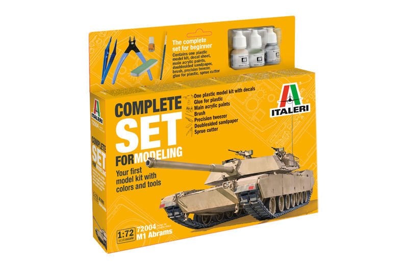 M1 Abrams - Complete Set For Modeling - Starter kit