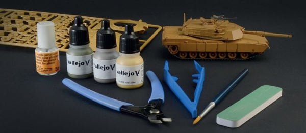 M1 Abrams - Complete Set For Modeling - Starter kit
