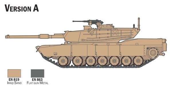 M1 Abrams - Complete Set For Modeling - Starter kit
