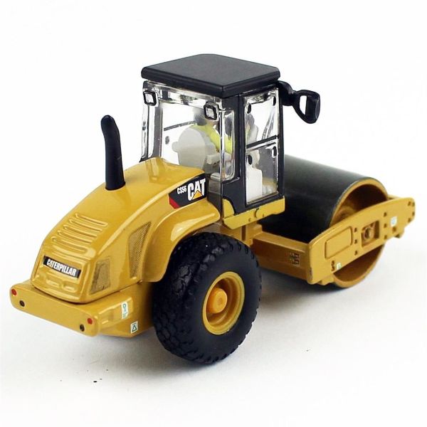 Diecast Masters 85246 1/87 Ölçek, Cat CS56 Silindir, Sergilemeye Hazır Metal İş Makinası Modeli