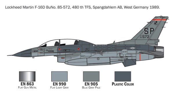 F-16 C/D Night Falcon - Complete Set For Modeling - Starter kit