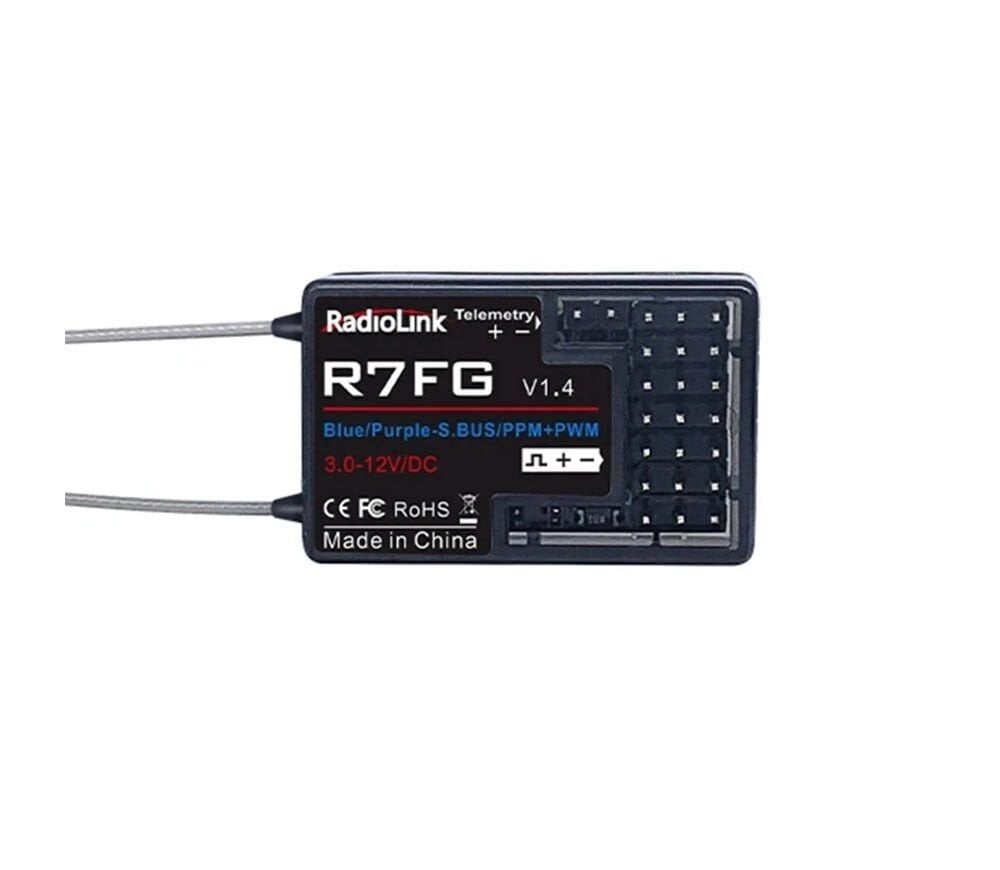Radiolink R7FG V1.5 7-Kanal Gyro -Telemetry Long Range Alıcı