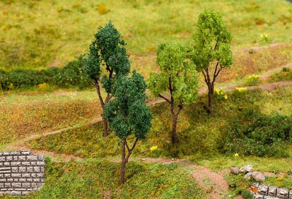 Faller 181379 Karışık Ağaçlar, 4 Adet