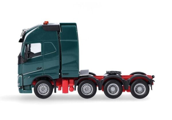 Herpa 317993 1/87 Ölçek, Volvo FH 16 GL XL 2020 Çekici, Mavi/Yeşil, Sergilemeye Hazır Model Araç