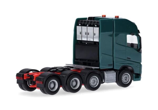 Herpa 317993 1/87 Ölçek, Volvo FH 16 GL XL 2020 Çekici, Mavi/Yeşil, Sergilemeye Hazır Model Araç