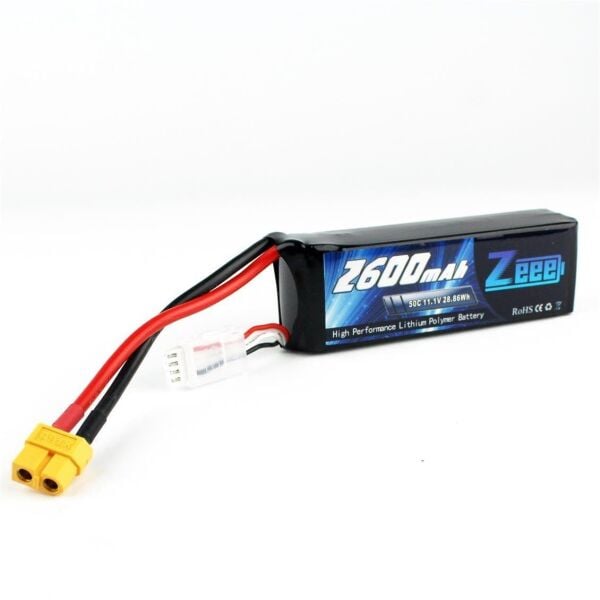 Zeee Power 11.1V 2600 mAh 50C Li-Polymer Pil