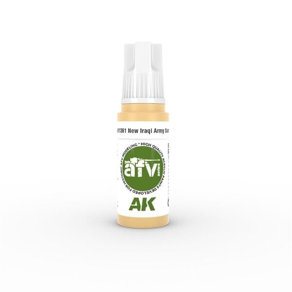 AK 11361 17 ml. New Iraqui Army Sand, AFV Serisi 3GEN Akrilik Model Boyası