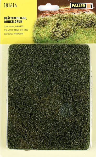Faller 181616 Folyaj,Koyu Yeşil Yaprak Dokusu