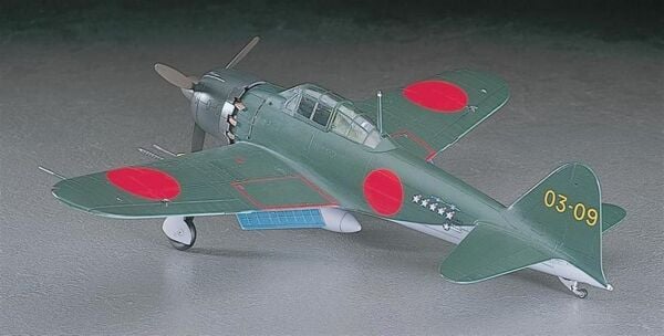 Hasegawa JT72 9072 1/48 Ölçek, Mitsubishi A6M5c Zero Fighter Type 52 Hei, Savaş Uçağı, Plastik Model kiti