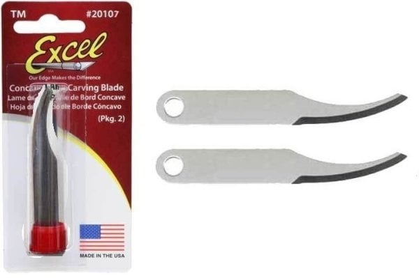 No.107 K-7 Sap için Konveks Oyma Bıçağı Ucu ( 2 li