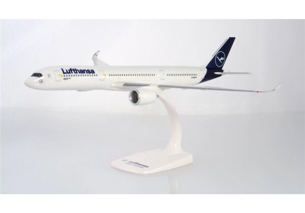 Herpa 612258 1/200 Ölçek, Lufthansa Airbus A350-900F, Sergilemeye Hazır Model Yolcu Uçağı