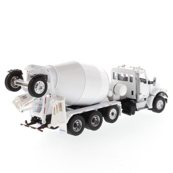 Diecast Masters 71081 1/50 Ölçek, Kenworth T880 SBFA 3 akslı Çimento Mikseri, Beyaz, Hazır Metal Model