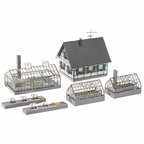 Faller 130253 1/87 Ölçek, Çiçek Üretim Seraları, Plastik Model Kiti