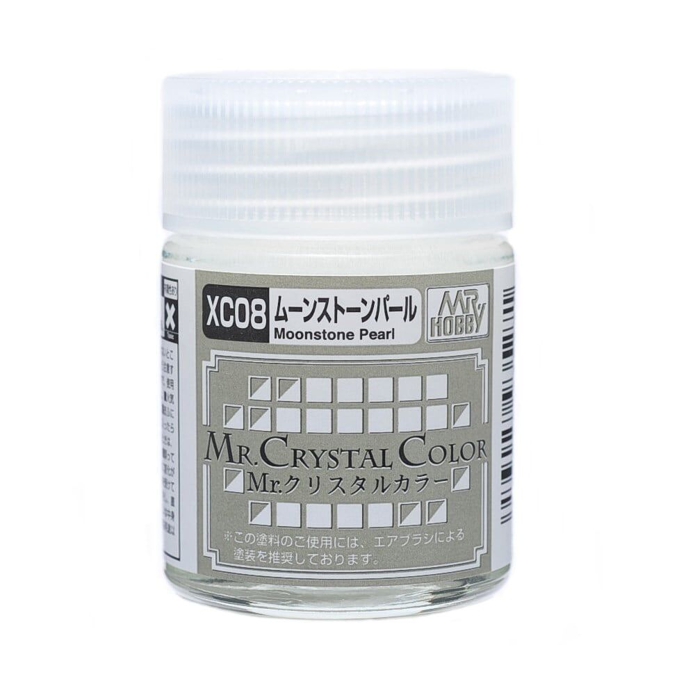 Mr.Hobby XC-08 18 ml. Moonstone Pearl, Mr.Crystal Color Serisi Model Boyası
