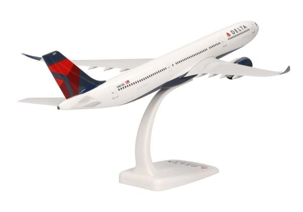 Herpa 612388 1/200 Ölçek, Delta Air Lines Airbus A330-900 neo, Sergilemeye Hazır Model Yolcu Uçağı
