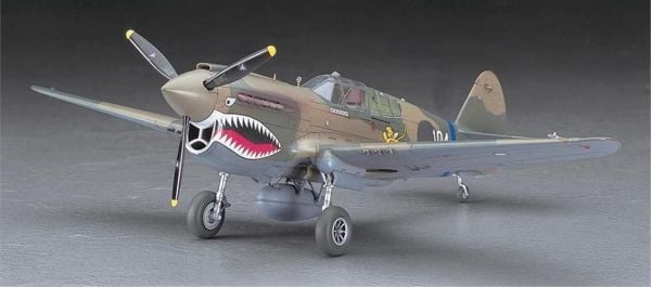 Hasegawa JT86 9086 1/48 Ölçek, P-40E Warhawk, Savaş Uçağı, Plastik Model kiti
