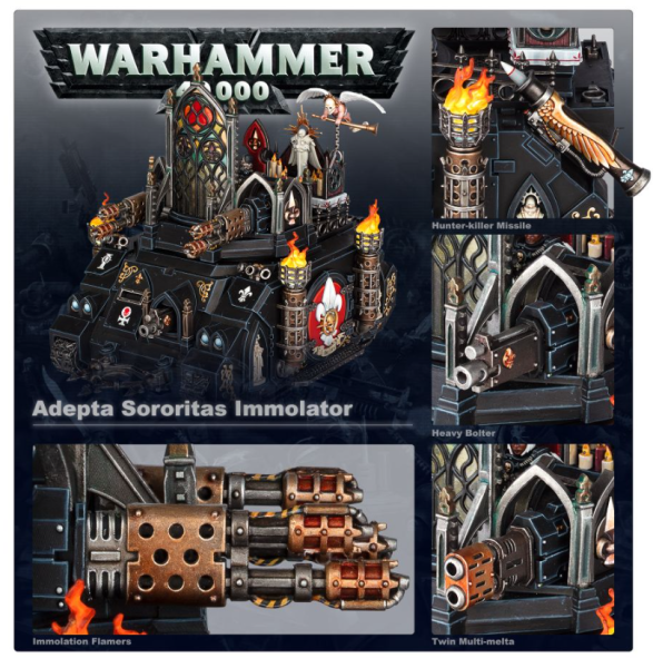 Adepta Sororitas: Immolator