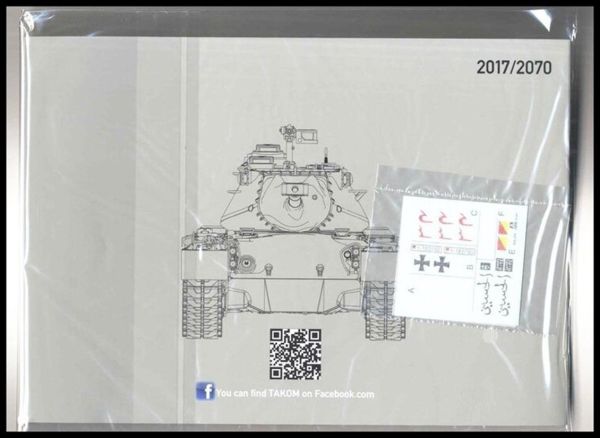 Takom 2070 1/35 Ölçek, M47/G US Orta Tankı, 2 in 1, Plastik Model kiti