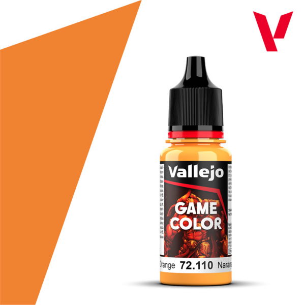 Vallejo 72110 18 ml. Sunset Orange, Game Color Serisi Model Boyası