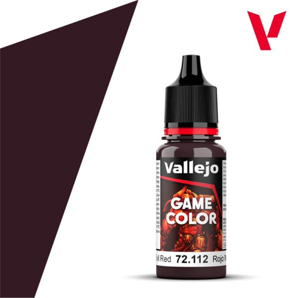 Vallejo 72112 18 ml. Evil Red , Game Color Serisi Model Boyası