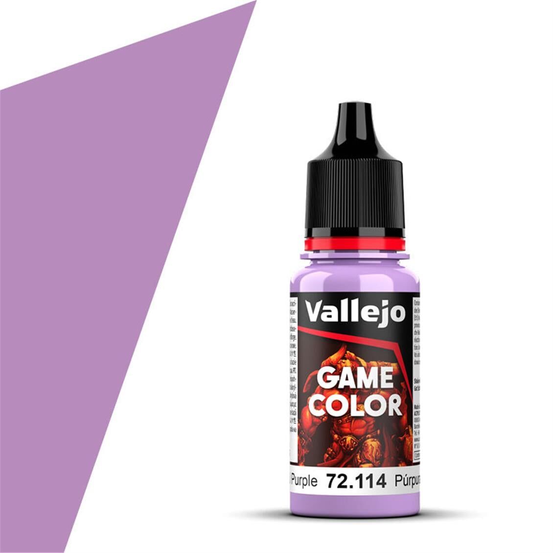 Vallejo 72114 18 ml. Lustful Purple, Game Color Serisi Model Boyası