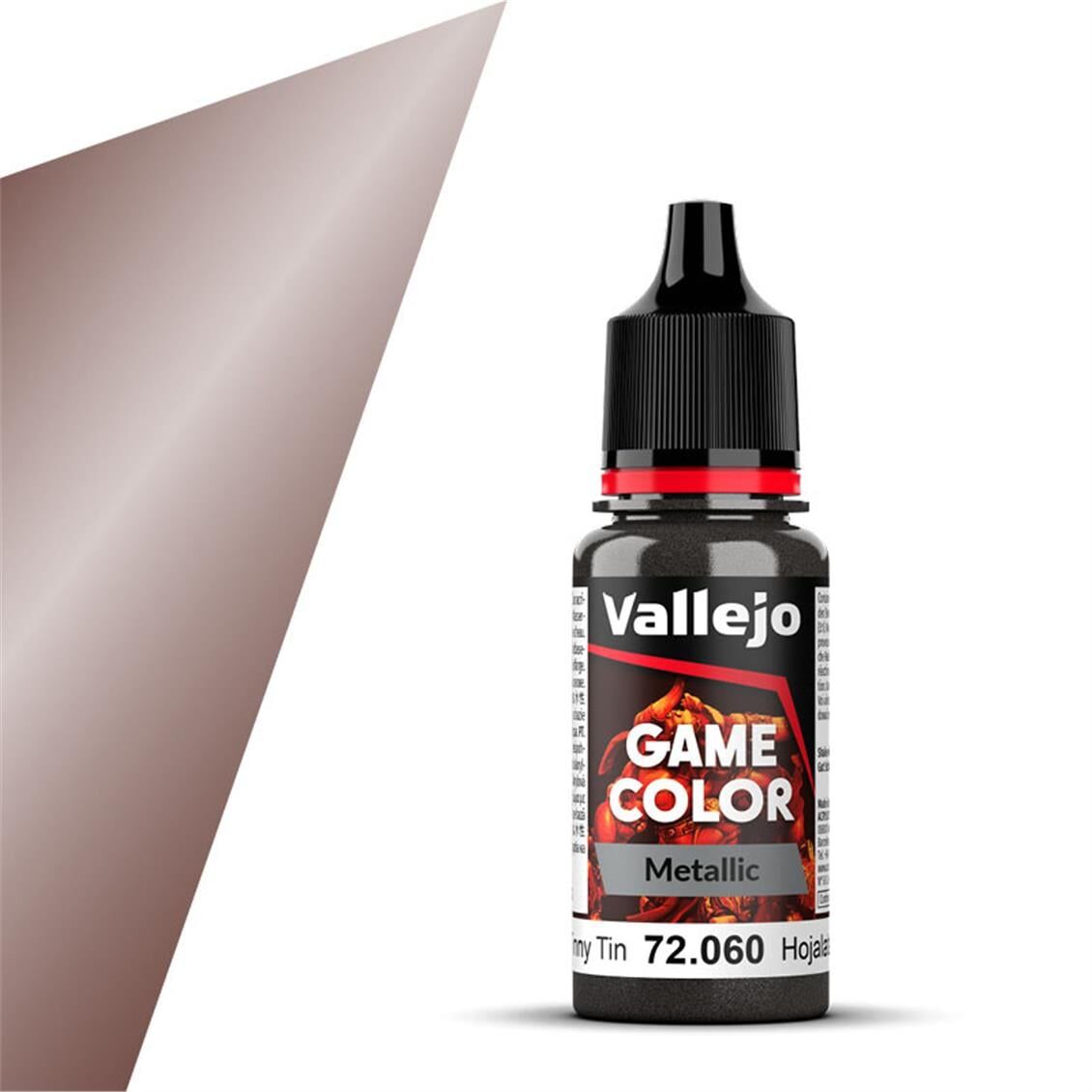 Vallejo 72060 18 ml. Tinny Tin, Game Color Serisi Model Boyası