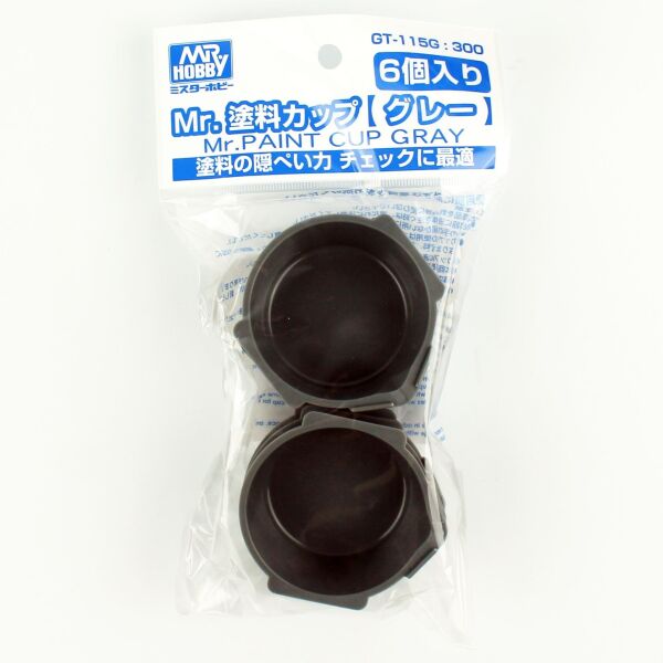 Mr.Hobby GT-115G Boyama Kabı, Gri, 6 Adet