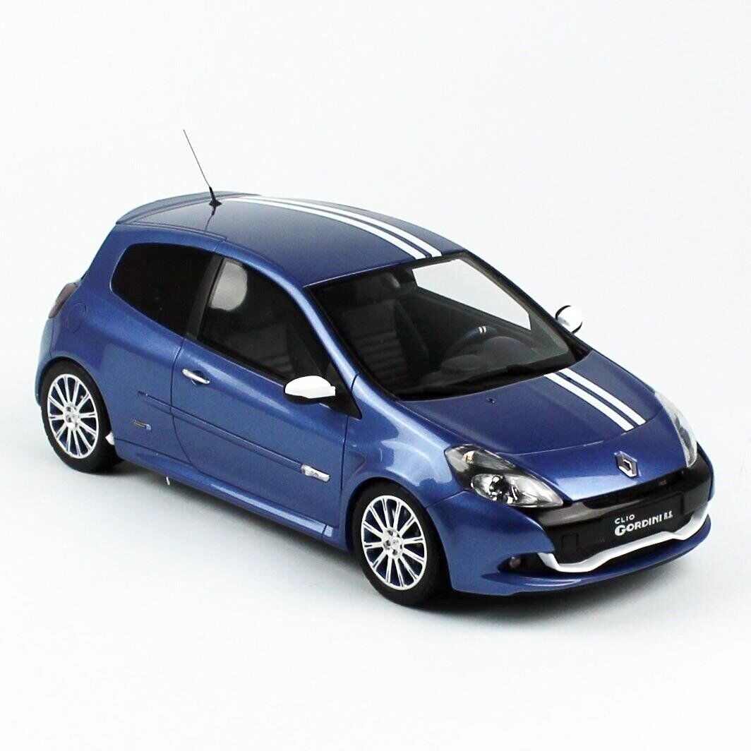 Otto-Mobile 1/18 Ölçek, Renault Clio 3 RS Gordini 2012, ,Sergilemeye Hazır Model Araba