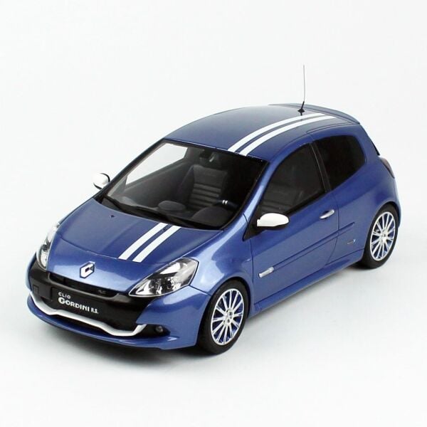 Otto-Mobile 1/18 Ölçek, Renault Clio 3 RS Gordini 2012, ,Sergilemeye Hazır Model Araba