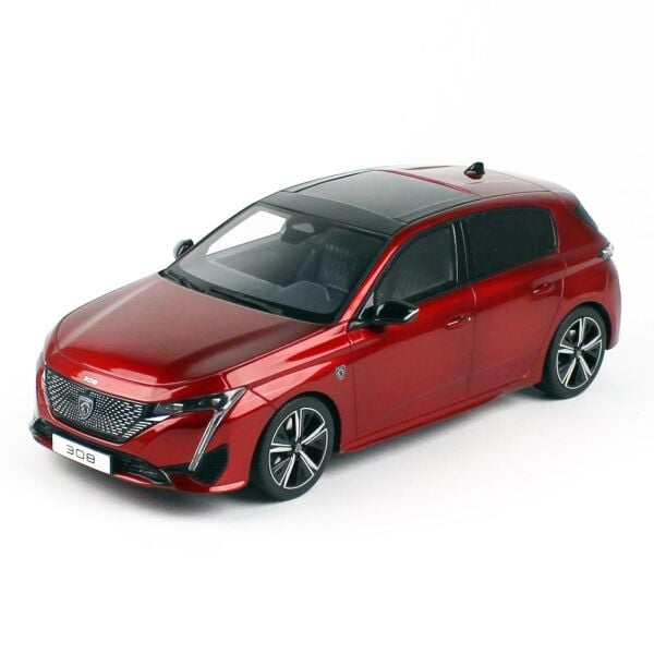 Otto-Mobile 1/18 Ölçek, Peugeot 308 GT 2022, ,Sergilemeye Hazır Model Araba