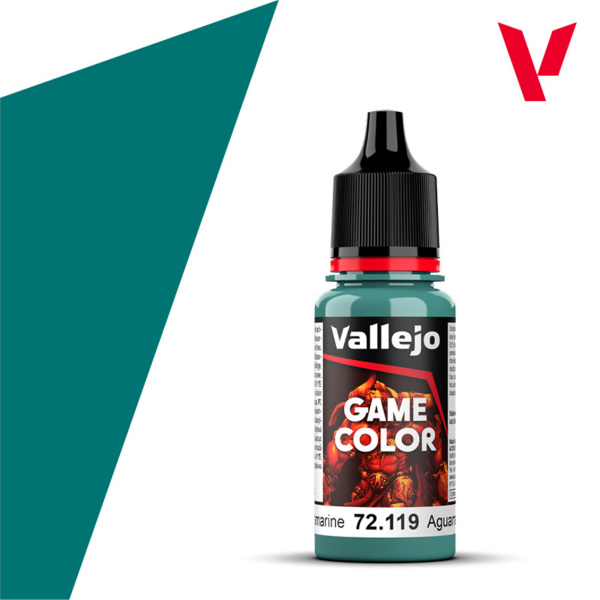 Vallejo 72119 18 ml. Aquamarine, Game Color Serisi Model Boyası