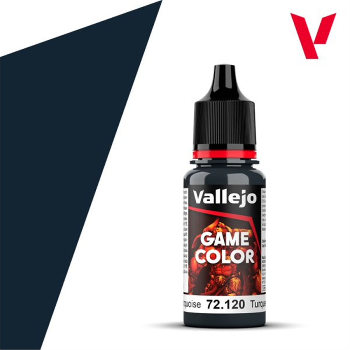 Vallejo 72120 18 ml. Abyssal Turquoise, Game Color Serisi Model Boyası