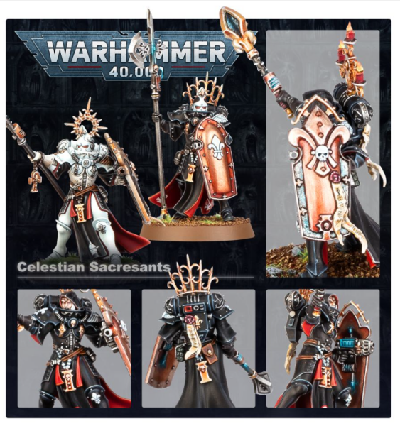 Adepta Sororitas: Celestian Sacresants