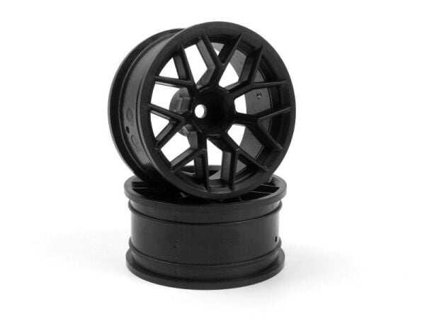 HPI Racing RTR WHEEL 26MM BLACK (9MM OFFSET/2PCS)