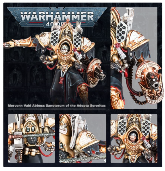 Adepta Sororitas: Morvenn Vahl Abbess Sanctorum