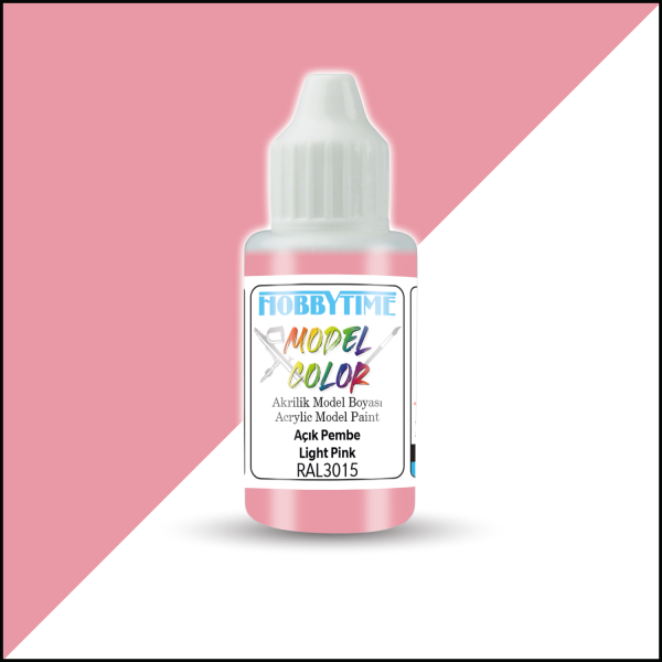 Hobbytime 452 18 ml. RAL3015 Açık Pembe (Light Pink), Akrilik Model Boyası