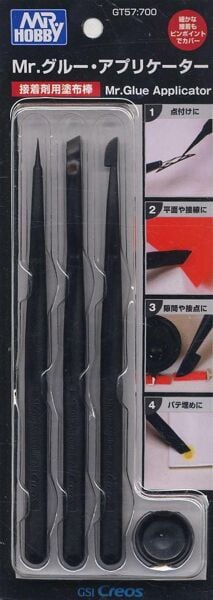Mr.Hobby GT-57 Yapıştırıcı ve Macun Uygulama Küreği, 3 Adet