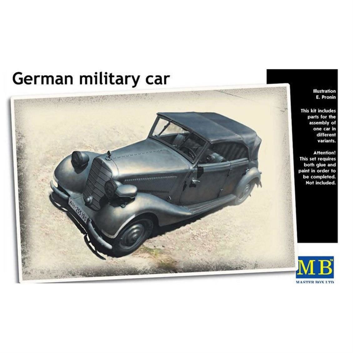 Masterbox 35100 1/35 Ölçek, German Military Car, Typ 170 V, Tourenw