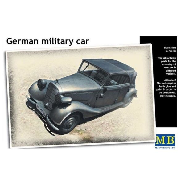 Masterbox 35100 1/35 Ölçek, German Military Car, Typ 170 V, Tourenw