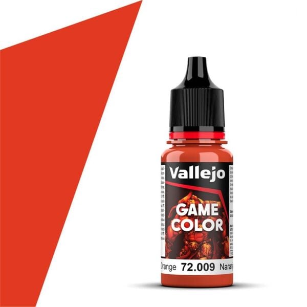 Vallejo 72009 18 ml. Hot Orange, Game Color Serisi Model Boyası