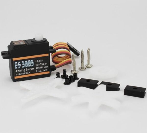 EMAX ES3003 17gr Mini Servo (3.5kg Tork) RC Analog Servo