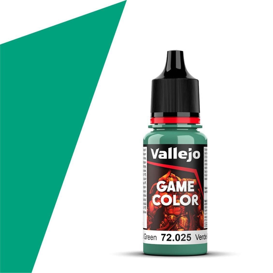 Vallejo 72025 18 ml. Foul Green, Game Color Serisi Model Boyası