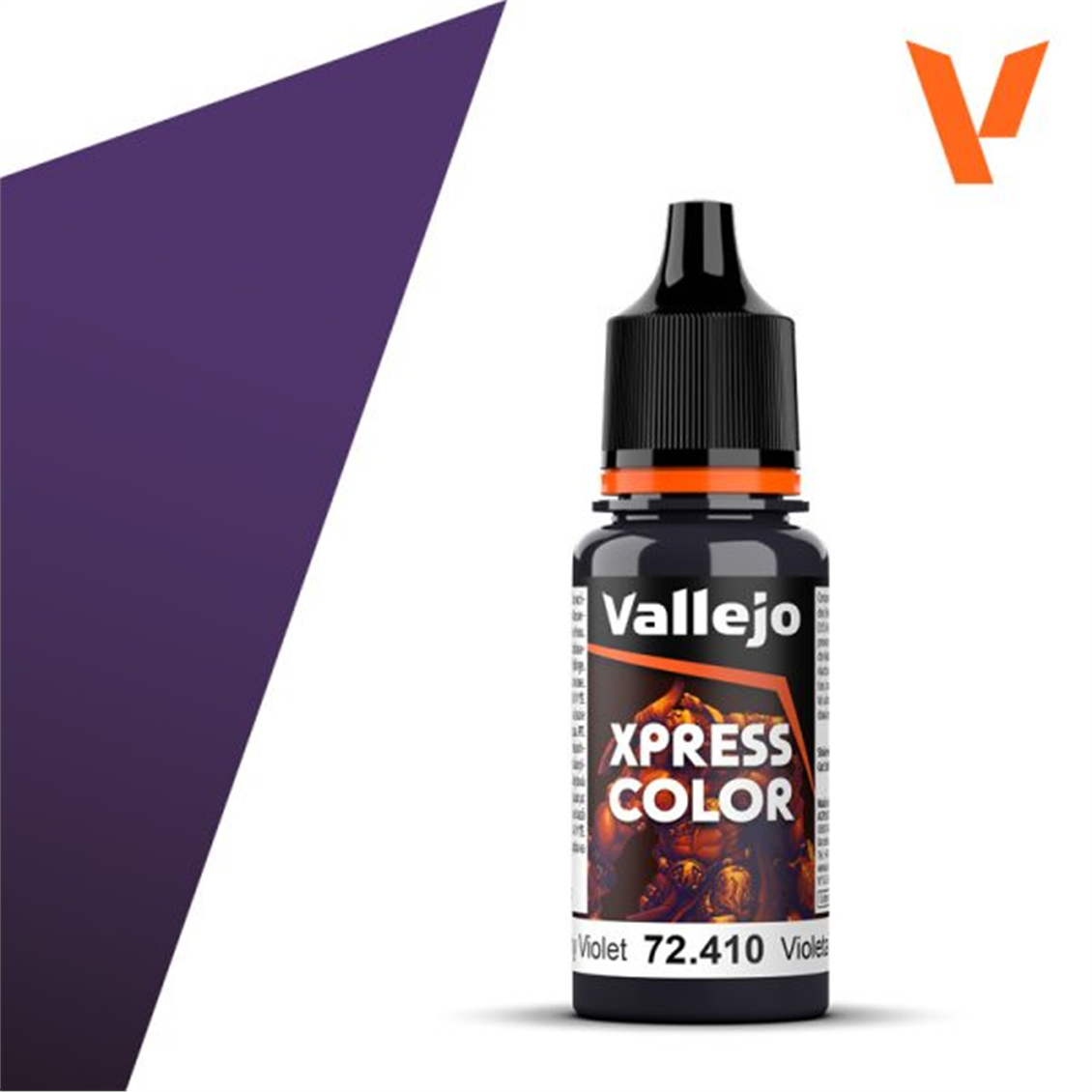 Vallejo 72410 18 ml. Gloomy Violet, Xpress Game Color Serisi Model Boyası