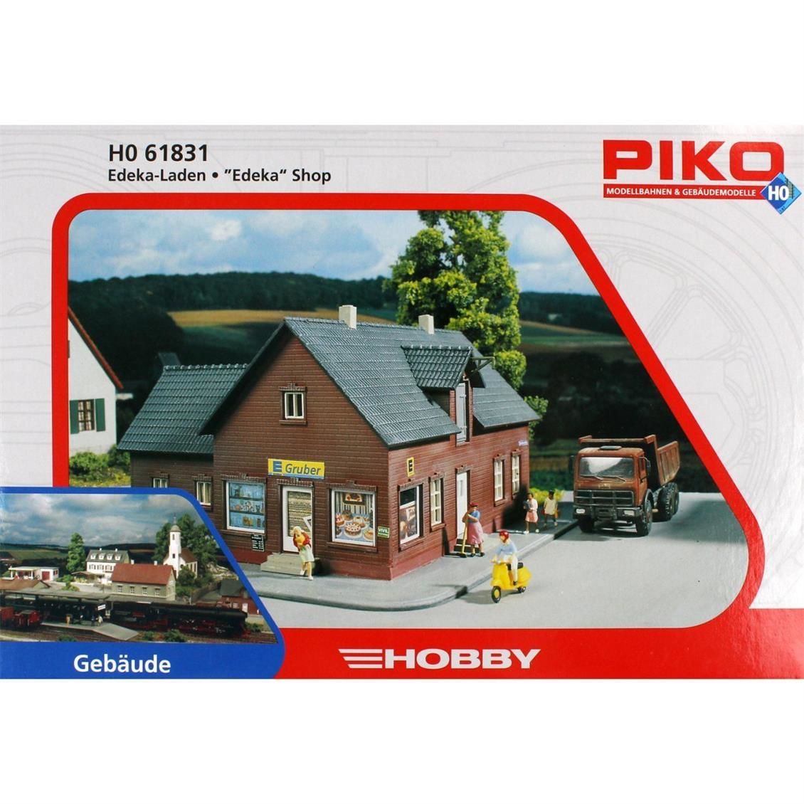 Piko 61831 1/87 Ölçek, Mağaza (EDEKA), Plastik Model Kiti
