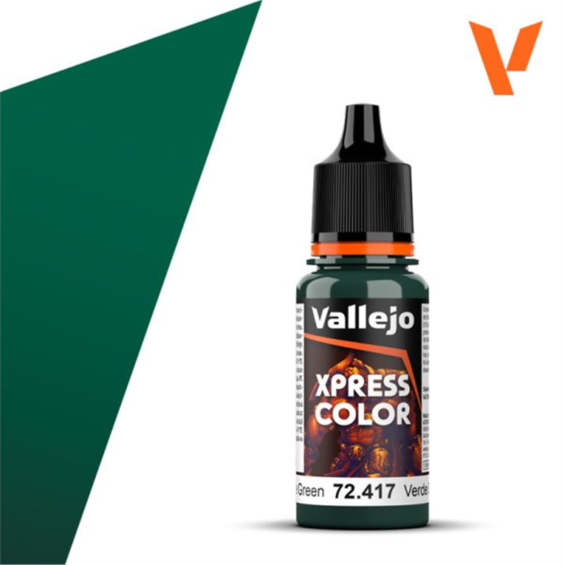 Vallejo 72417 18 ml. Snake Green, Xpress Game Color Serisi Model Boyası